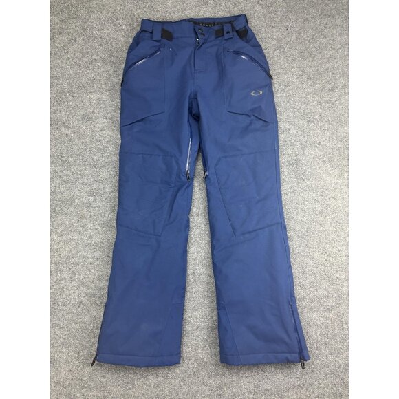 Oakley Pants Womens Small Blue Performance Fit Ski Snowboard Outdoor Primloft - Picture 1 of 9